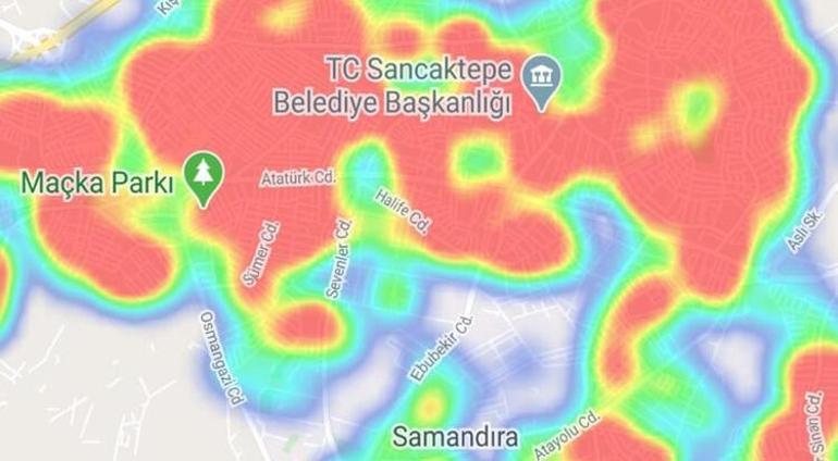 İstanbul corona virüs risk haritası... Hangi ilçeler riskli, hangi ilçeler güvenli