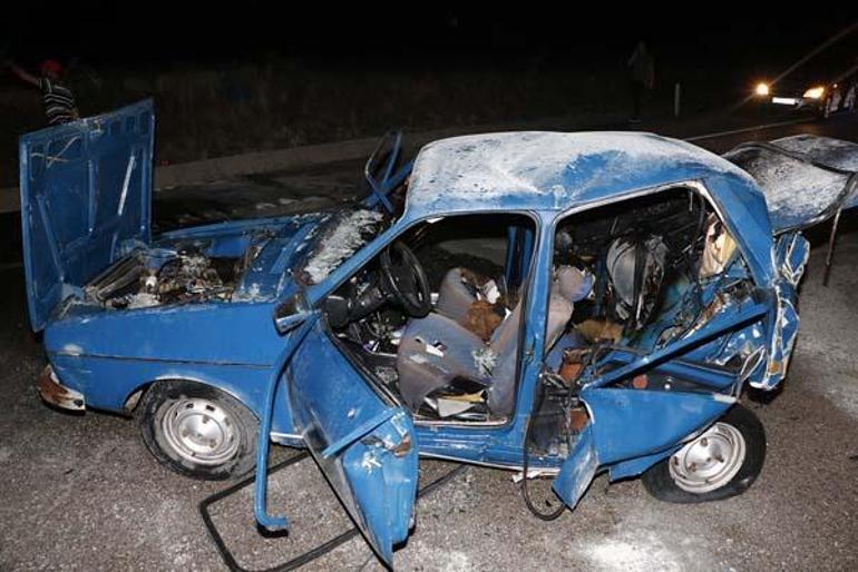 Manisa’da feci kaza 1 ölü 1 ağır yaralı