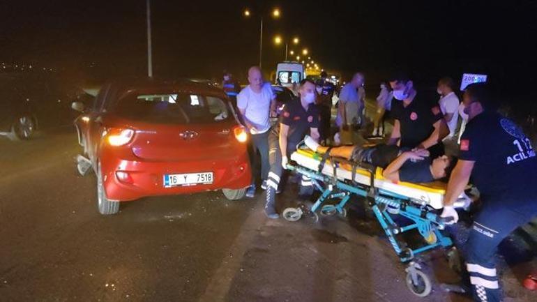 Bursa- Ankara karayolunda zincirleme kaza: 1i bebek 6 yaralı