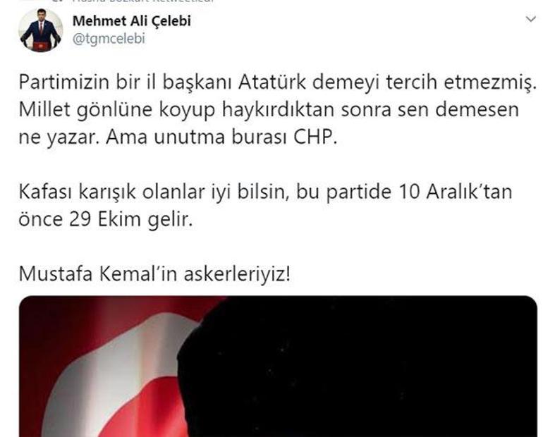 Canan Kaftancıoğlundan CHPlileri kızdıran Atatürk sözleri