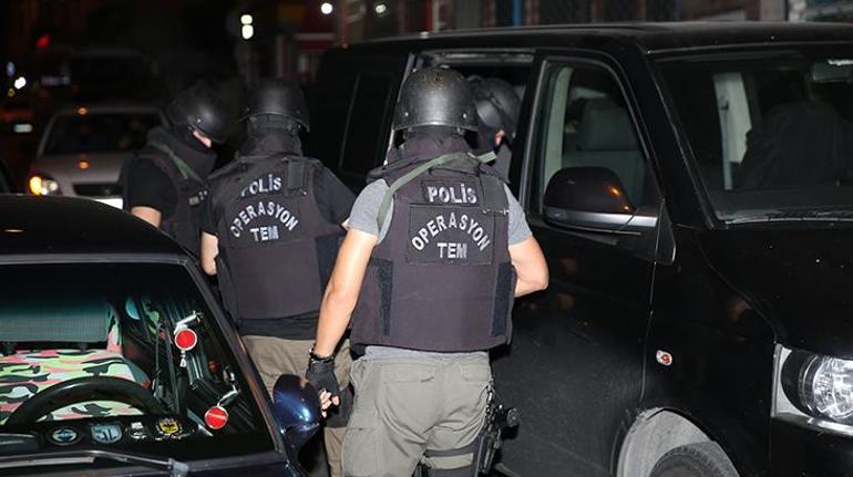 İstanbulda eş zamanlı DEAŞ operasyonu Çok sayıda gözaltı var