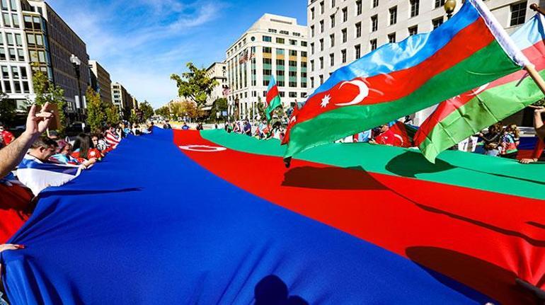 Beyaz Saray önünde Azerbaycana mitingi