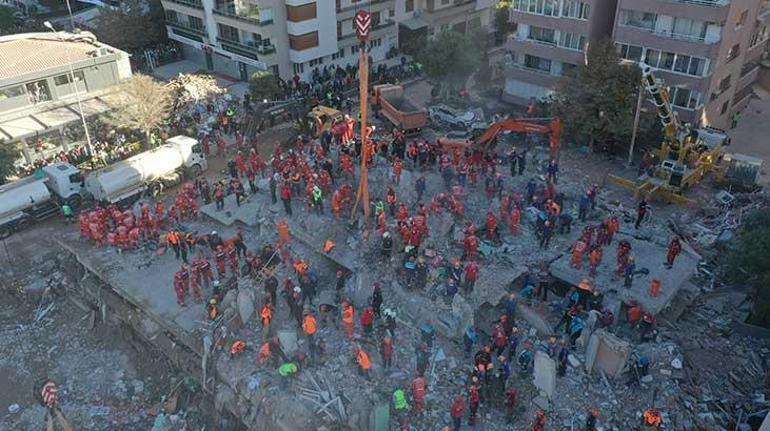Son dakika: İzmir deprem bölgesinde sıcak büyüme.  Birbiri ardına gelen haberler ...