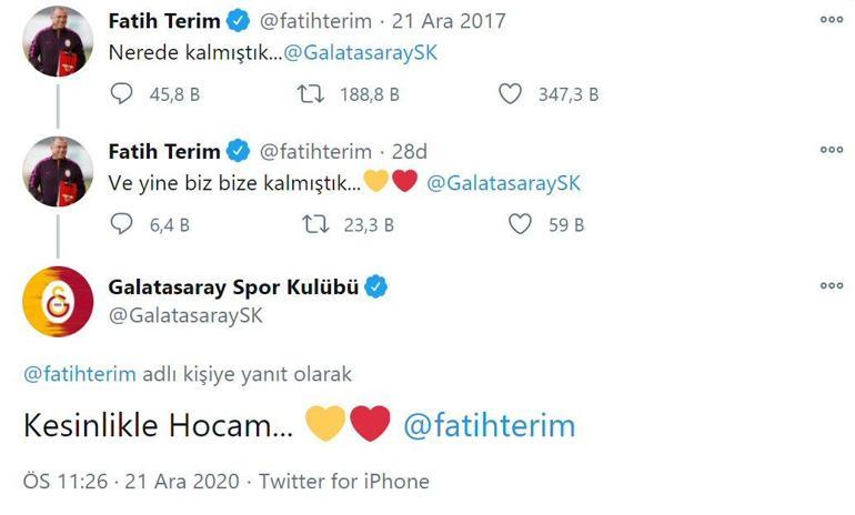 Son dakika - Galatasarayda Fatih Terimden sürpriz paylaşım