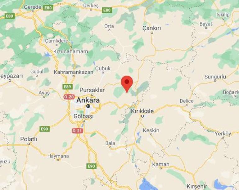 Son dakika Ankarada korkutan deprem
