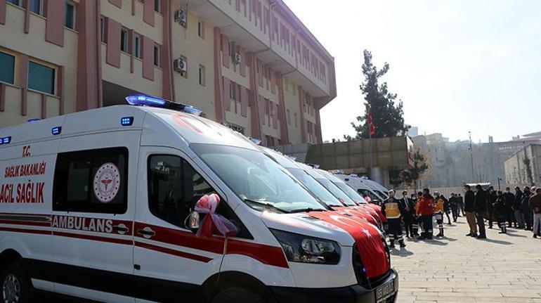 Sağlık Bakanlığından Vana tam donanımlı 14 ambulans