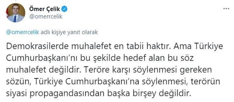 Son dakika... AK Parti Sözcüsü Ömer Çelikten Kemal Kılıçdaroğluna sert tepki