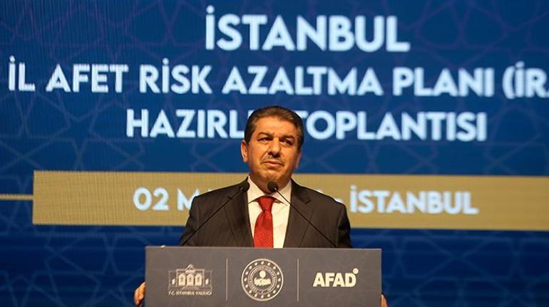 İstanbul İl Afet Risk Azaltma Planı Hazırlık Toplantısı düzenlendi