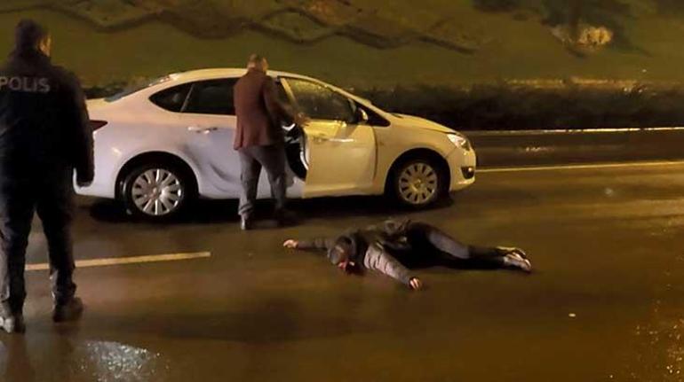 Son dakika... Bursada feci olay Aracın önüne atlayan genç kanlar içinde kaldı