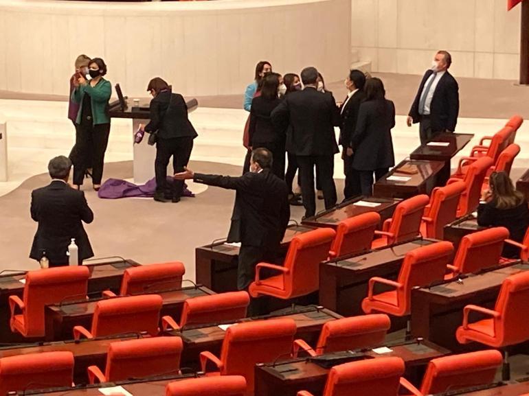 Meclis’te İstanbul Sözleşmesi gerilimi