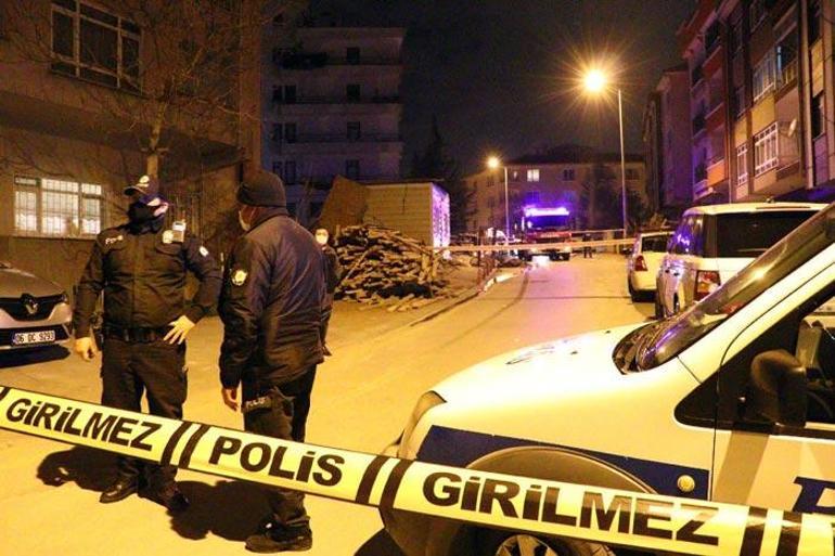 Ankarada toprak kayması nedeniyle bir apartman tahliye edildi