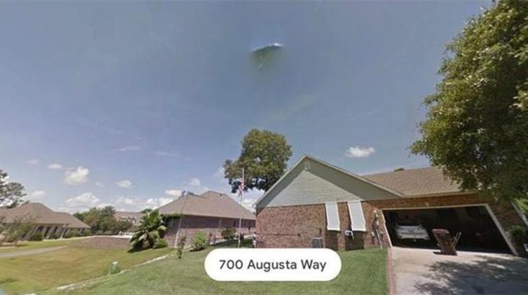 Google Mapste UFO bulduğunu zannetti Gerçek hiçte öyle değil