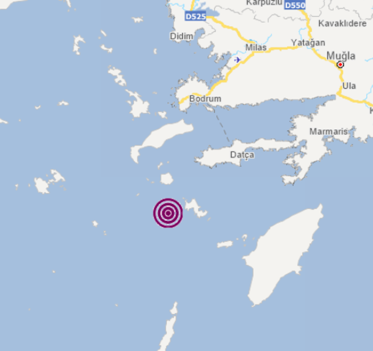 Son dakika: Ege Denizinde peş peşe depremler