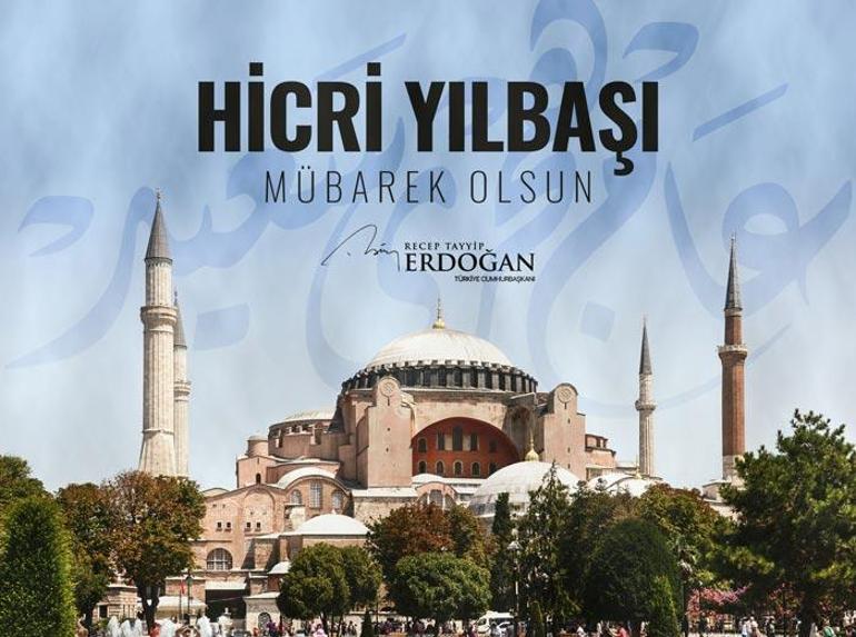 Cumhurbaşkanı Erdoğandan Hicri yeni yılı mesajı