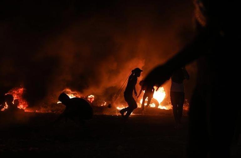 İsrail askerleri, göstericilere gerçek mermiyle müdahale etti