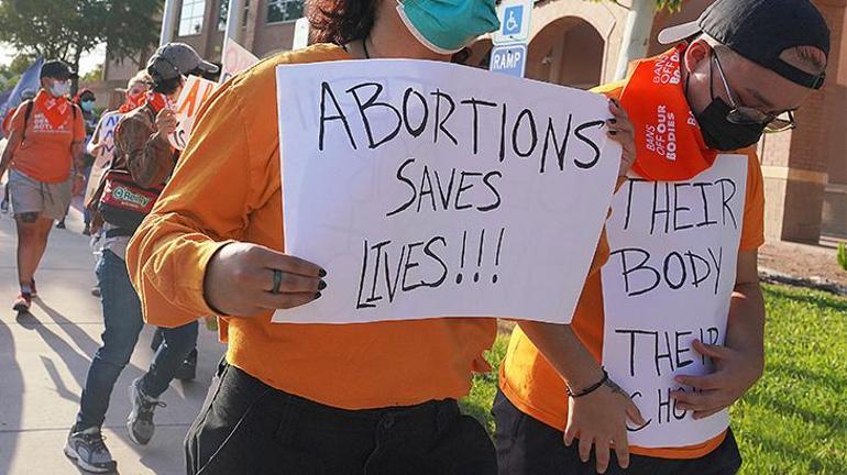 ABD Adalet Bakanlığı, Teksastaki kürtaj yasağına yönelik açıklama yaptı