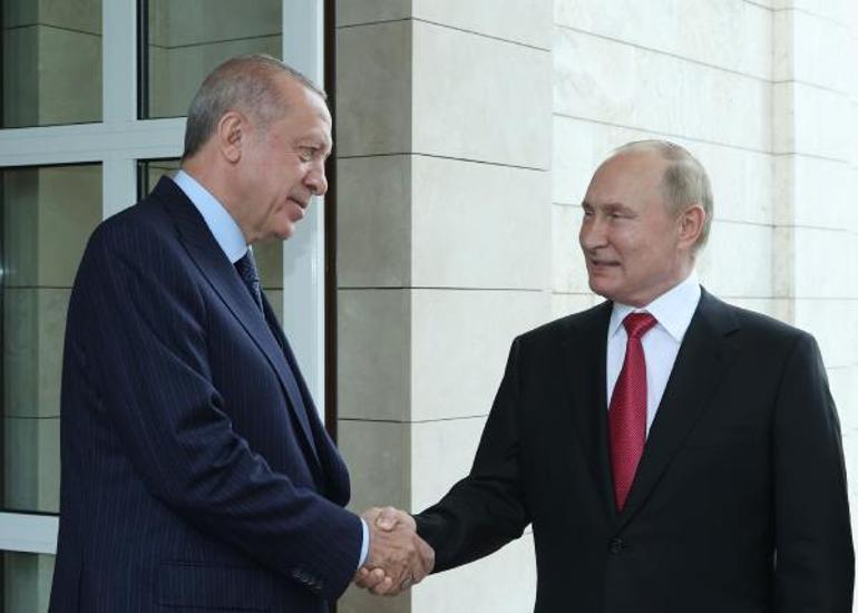 Son dakika Erdoğan-Putin görüşmesi sona erdi İşte ilk açıklamalar