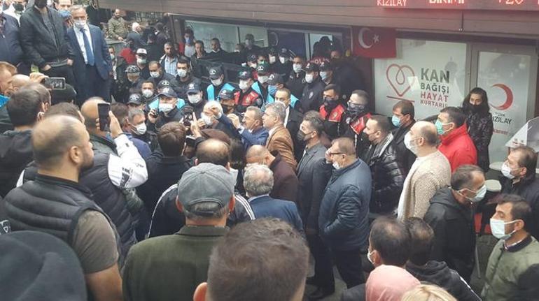 Trabzonu karıştıran olay Polis gerginliği önledi
