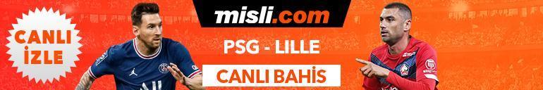 PSG - Lille maçı canlı izle Canlı bahis heyecanı Misli.comda
