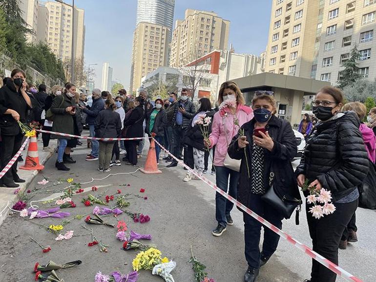 Kılıçlı saldırıda hayatını kaybeden Başak Cengiz için Ataşehirde anma töreni