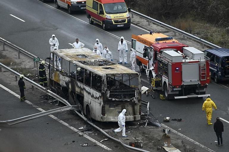 Son dakika... Bulgaristanda otobüs yandı, 45 yolcu feci şekilde can verdi