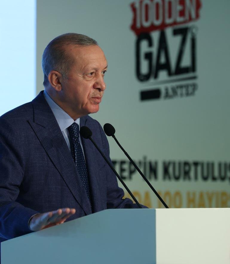 Son dakika: Erdoğandan ihracat mesajı: Politikamızı görmek isteyen Gaziantepe baksın