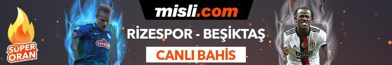 Çaykur Rizespor - Beşiktaş maçı Tek Maç ve Canlı Bahis seçenekleriyle Misli.com’da