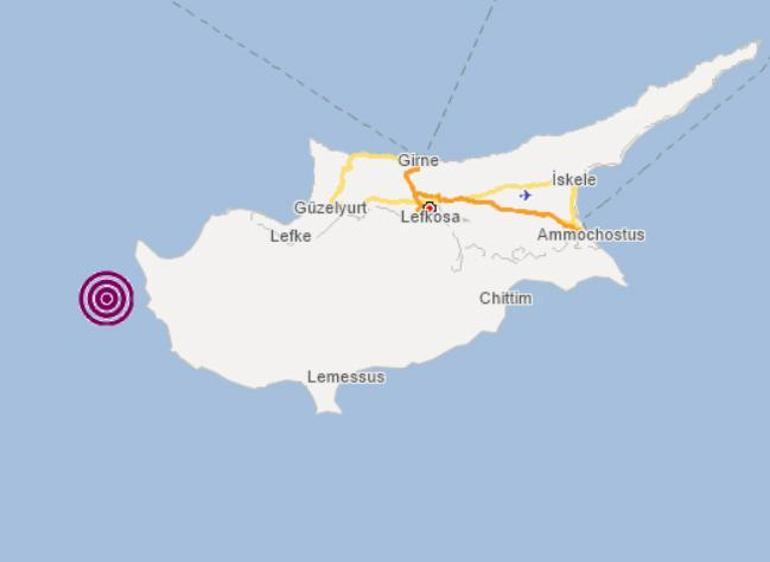Son dakika: Akdenizde 6.4lük deprem Kıbrıs açıklarındaki deprem Mersin, Antalya, Adana ve çevre illerde de hissedildi