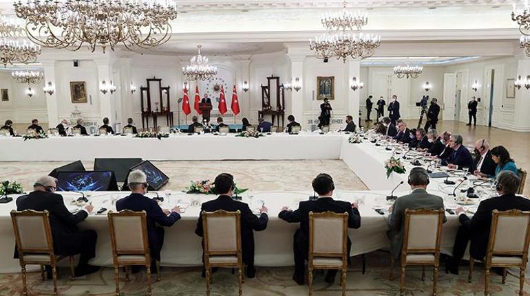 Erdoğan, AB ülkeleri büyükelçileriyle buluştu: AB’ye tam üyelik hedefine bağlıyız