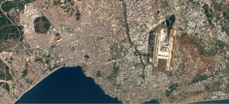 Antalyanın betonlaşmasının 36 yılı, uydu fotoğraflarıyla belgelendi