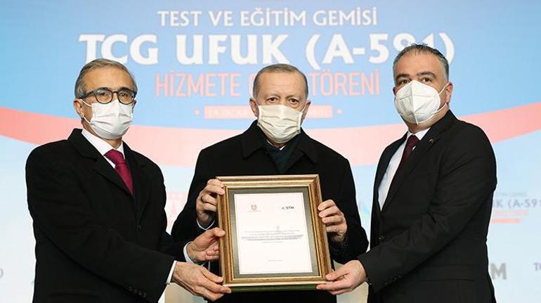 Son dakika... Cumhurbaşkanı Erdoğandan yerli ve milli dikey atım sistemi mesajı