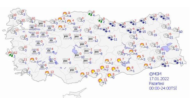 Son dakika... Meteoroloji saat verdi İstanbul için yeni kar uyarısı