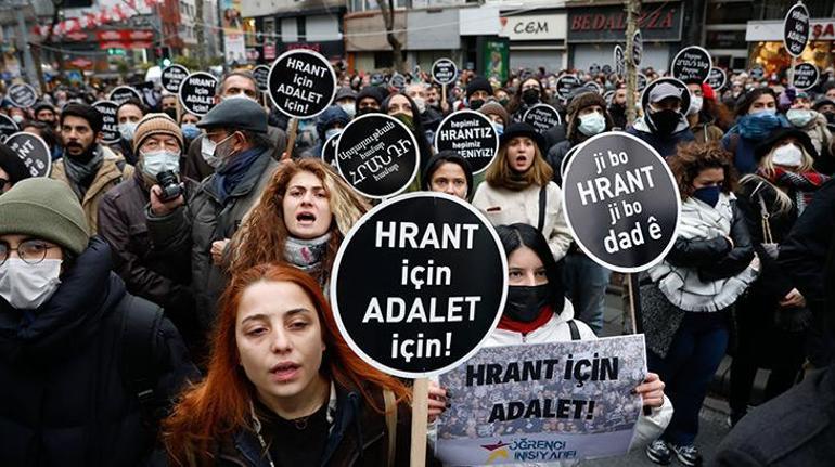 Hrant Dink suikastinin 15. yılı Öldürüldüğü yerde anma töreni düzenlendi