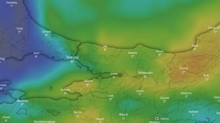 İstanbulda kar alarmı Beyaz kabus radarda...