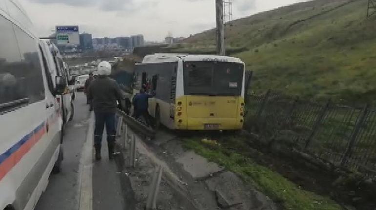 İstanbul Sefaköyde İETT otobüsü kazası