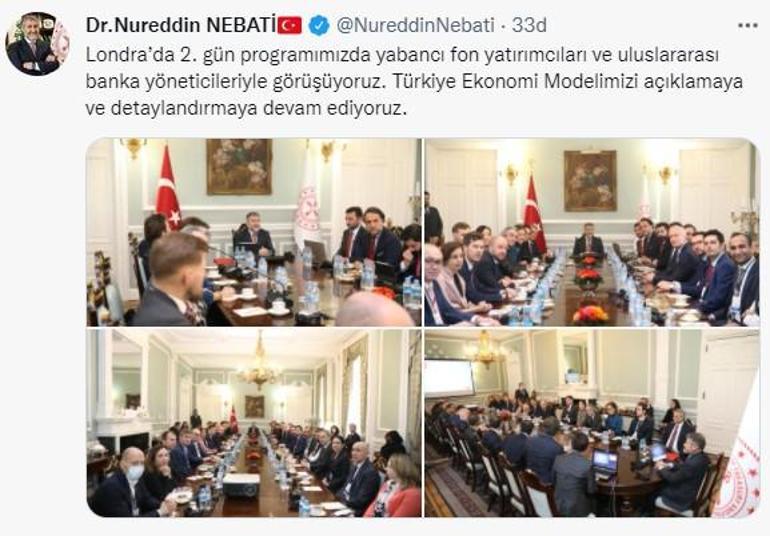 Bakan Nebati: Türkiye Ekonomi Modelini açıklamaya devam ediyoruz