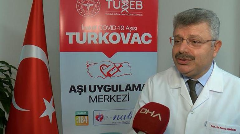 Prof. Dr. Recep Demirhan: Turkovac, Sinovactan daha etkin