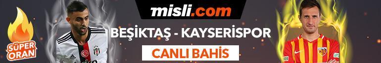 Beşiktaş - Kayserispor maçı canlı bahis heyecanı Misli.comda