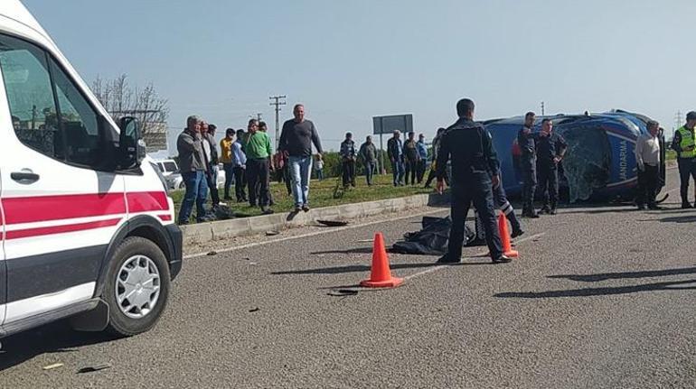 Adanada askeri araç kaza yaptı 2 asker şehit, 3 asker yaralı
