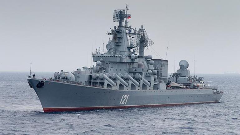 Amiral gemisi Moskva böyle battı Rusya vatan toprağı kaybetti...