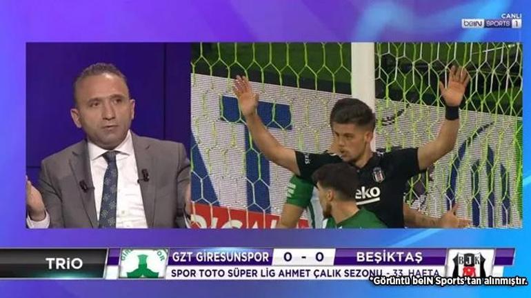 Giresunspor - Beşiktaş maçının hakemi Arda Kardeşler için olay sözler Bir FIFA hakemi bunu yapmaz