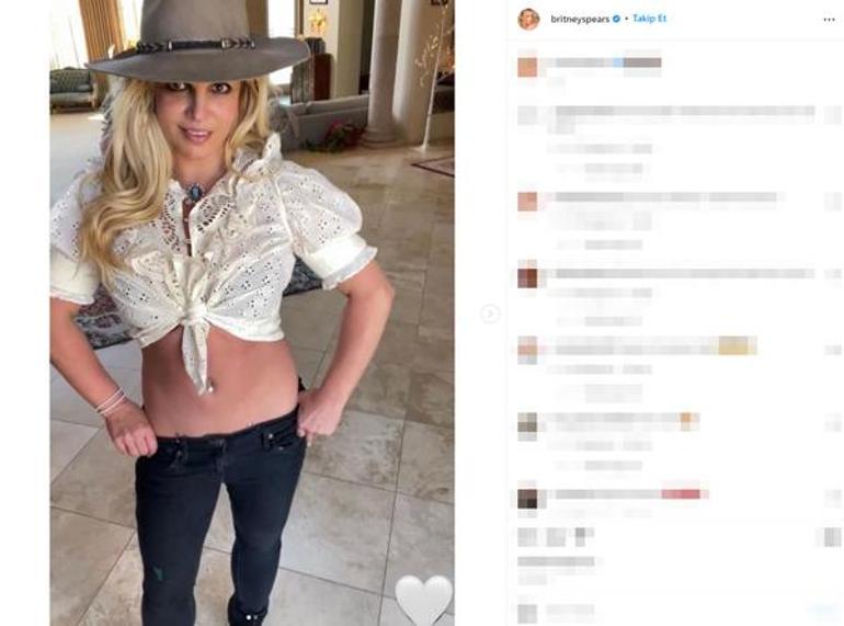 Britney Spearsın ilginç paylaşımı hayranlarını endişelendirdi