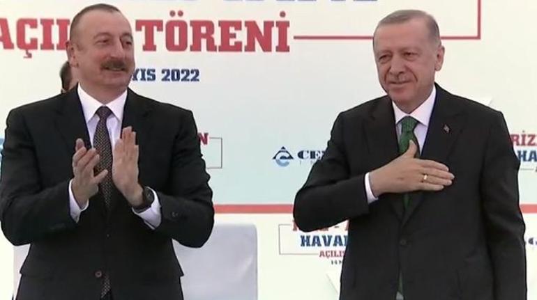 Son dakika... Rize-Artvin Havalimanı açılışında tarihi anlar Erdoğandan önemli açıklamalar