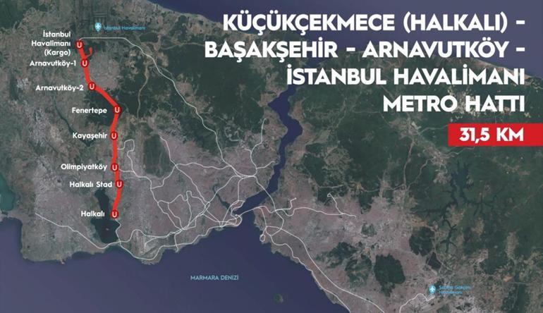 Bakan Karaismailoğludan Halkalı-İstanbul Havalimanı metro hattı açıklaması