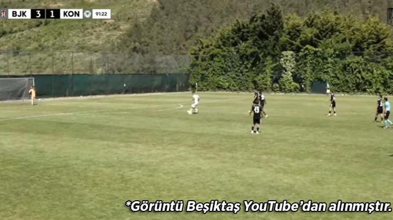 Son dakika: Beşiktaş - Konyaspor U19 maçında ilginç anlar Rakibin gol atmasına izin verdiler