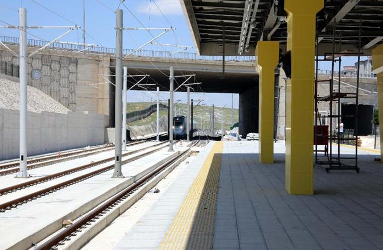 Gaziantepte hızlı tren için test sürüşleri başladı