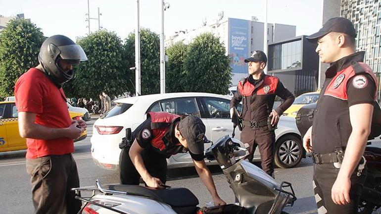 Taksimde Yeditepe Huzur Denetimi Ceza yağdı