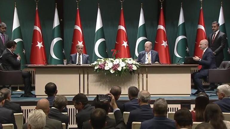 Pakistan ile 7 anlaşma imzalandı Erdoğan ticaretteki yeni hedefi duyurdu