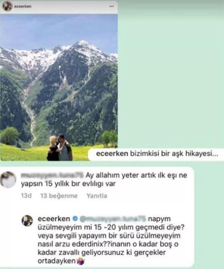 Ece Erken a su difunto esposo Şafak Mahmutyazıcıoğlu: Todavía estaríamos juntos hoy si no fuera por quienes lo causaron.