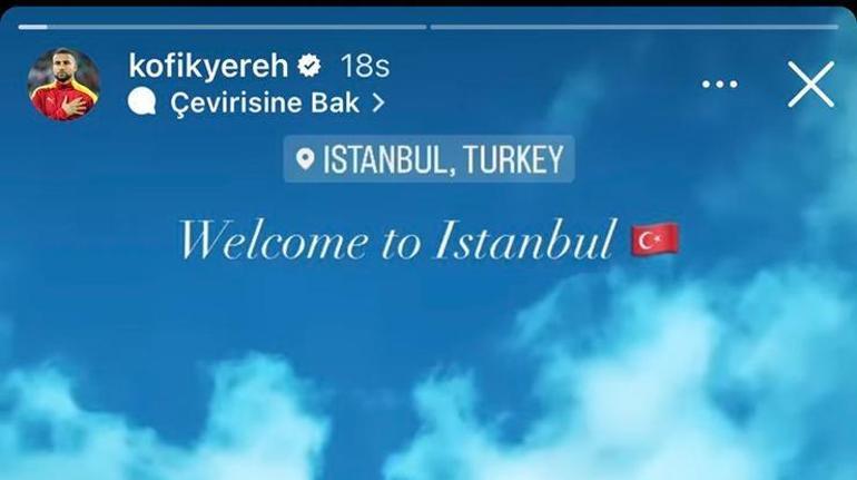 Daniel-Kofi Kyereh, İstanbula geldi Süper Lig devi peşinde